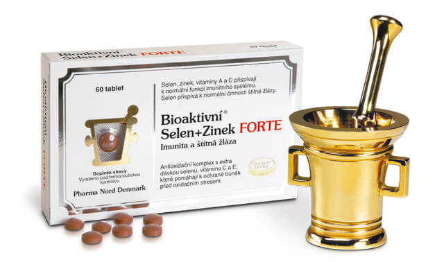 Pharma Nord Bioaktivní Selen+Zinek FORTE 60 tablet