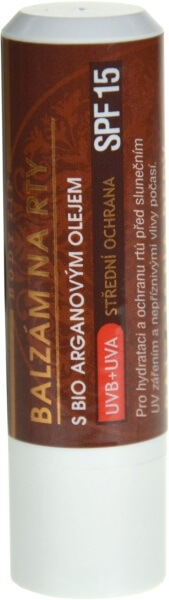 Vivaco Balzam na pery s arganovým olejom SPF 15 4,2 g