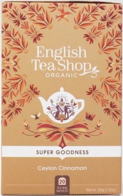 Zobrazit detail výrobku English Tea Shop Cejlonská skořice 20 sáčků + 2 měsíce na vrácení zboží