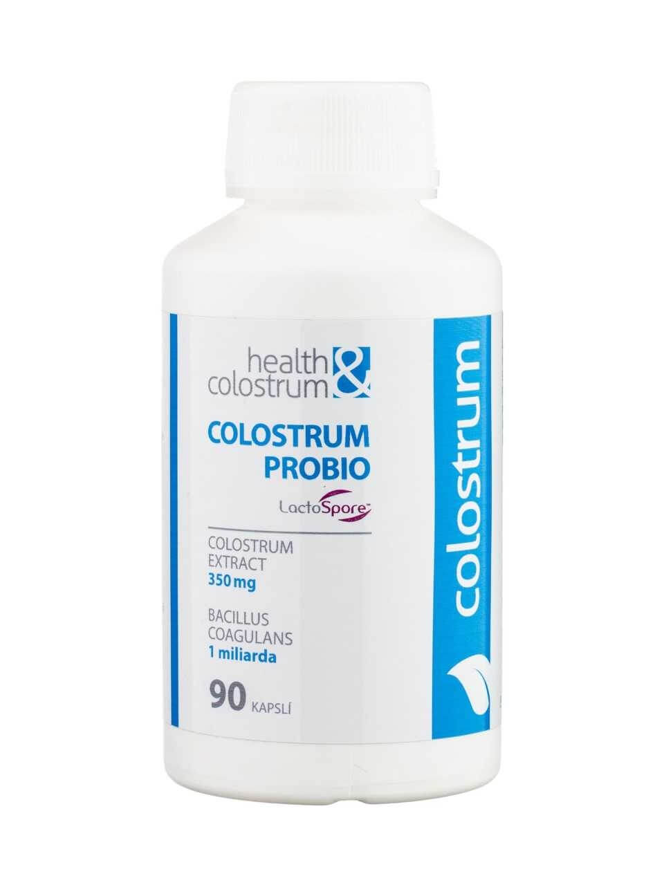 Zobrazit detail výrobku Health&colostrum Colostrum IgG 40 (350 mg) + probiotika 90 kapslí