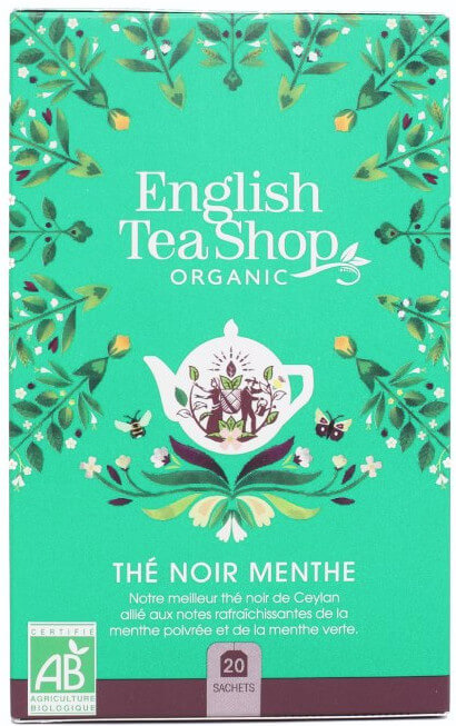 Zobrazit detail výrobku English Tea Shop Máta a černý čaj 20 sáčků + 2 měsíce na vrácení zboží