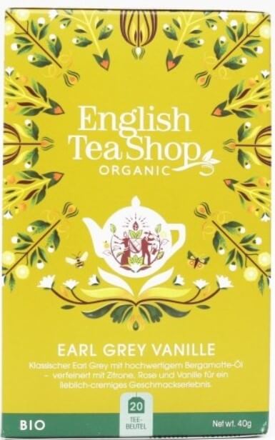 Zobrazit detail výrobku English Tea Shop Vanilka a Earl Grey 20 sáčků + 2 měsíce na vrácení zboží