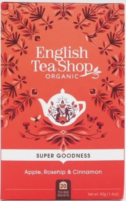 Zobrazit detail výrobku English Tea Shop Jablko, šípek a skořice 20 sáčků