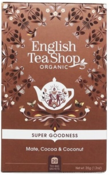 Zobrazit detail výrobku English Tea Shop Mate, kakao a kokos 20 sáčků