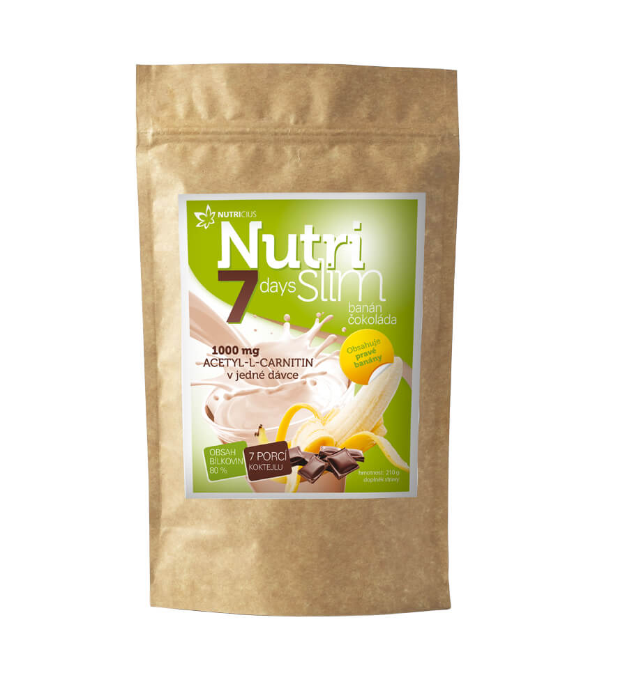 Zobrazit detail výrobku Nutricius NutriSlim Banán - Čokoláda 210 g