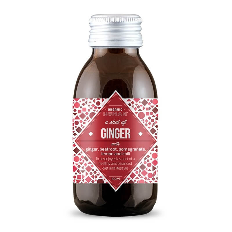 Zobrazit detail výrobku Organic Human Ginger shot BIO 100 ml + 2 měsíce na vrácení zboží