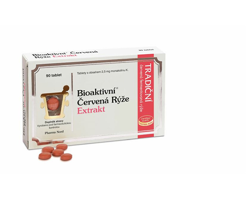 Pharma Nord Bioaktivní červená rýže extrakt 60 tablet 90 tablet