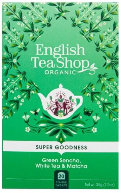Zobrazit detail výrobku English Tea Shop Sencha, Bílý čaj a Matcha 20 sáčků + 2 měsíce na vrácení zboží