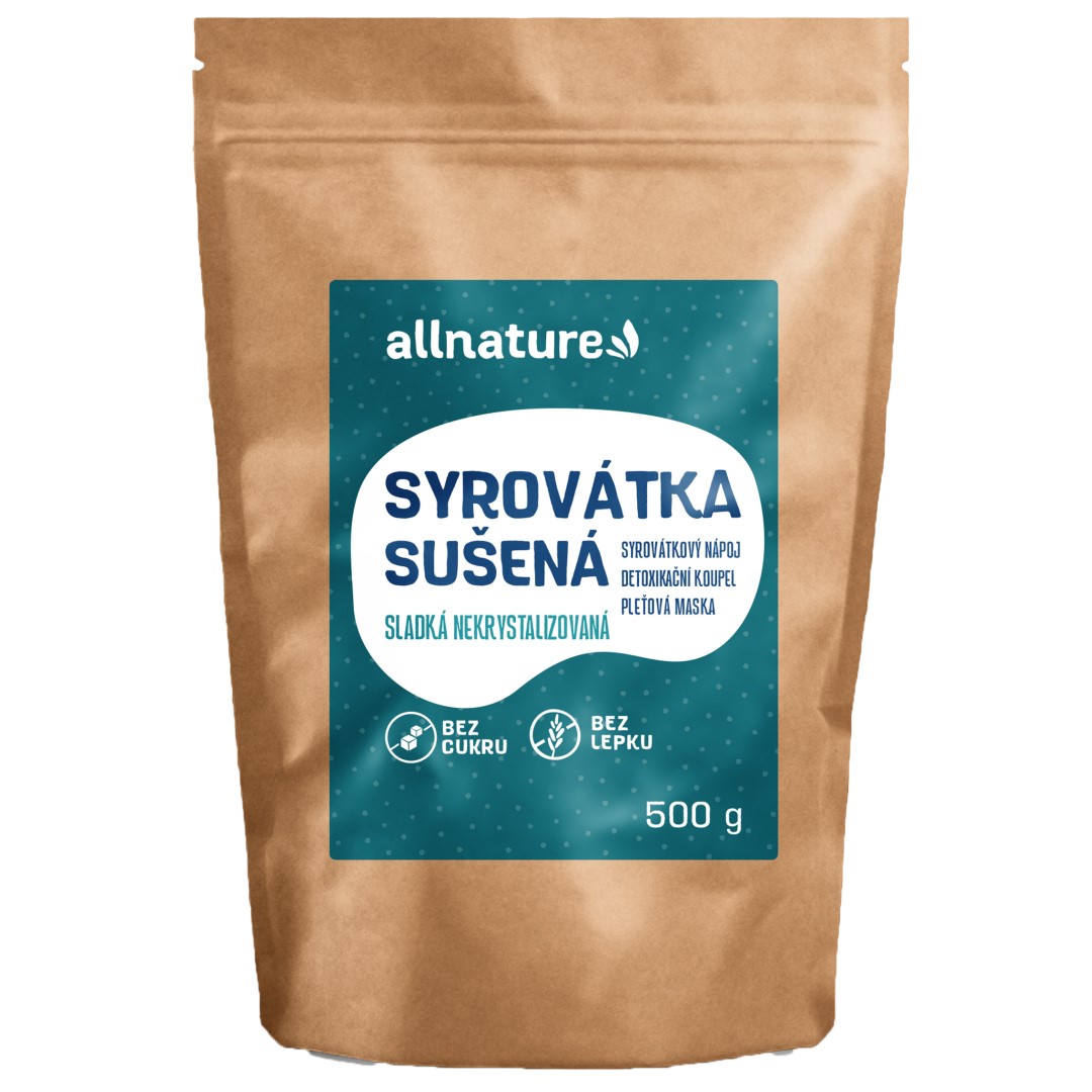 Zobrazit detail výrobku Allnature Syrovátka sušená 500 g