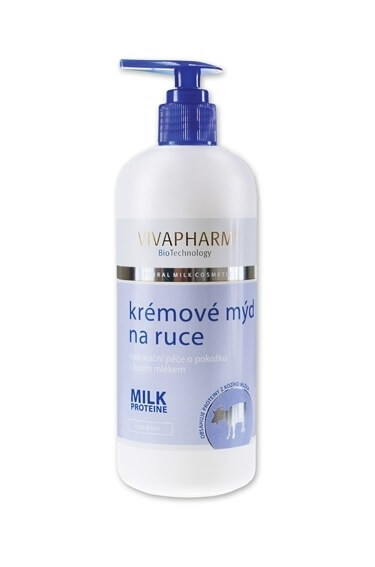Zobrazit detail výrobku Vivapharm Tekuté mýdlo s kozím mlékem 400 ml + 2 měsíce na vrácení zboží