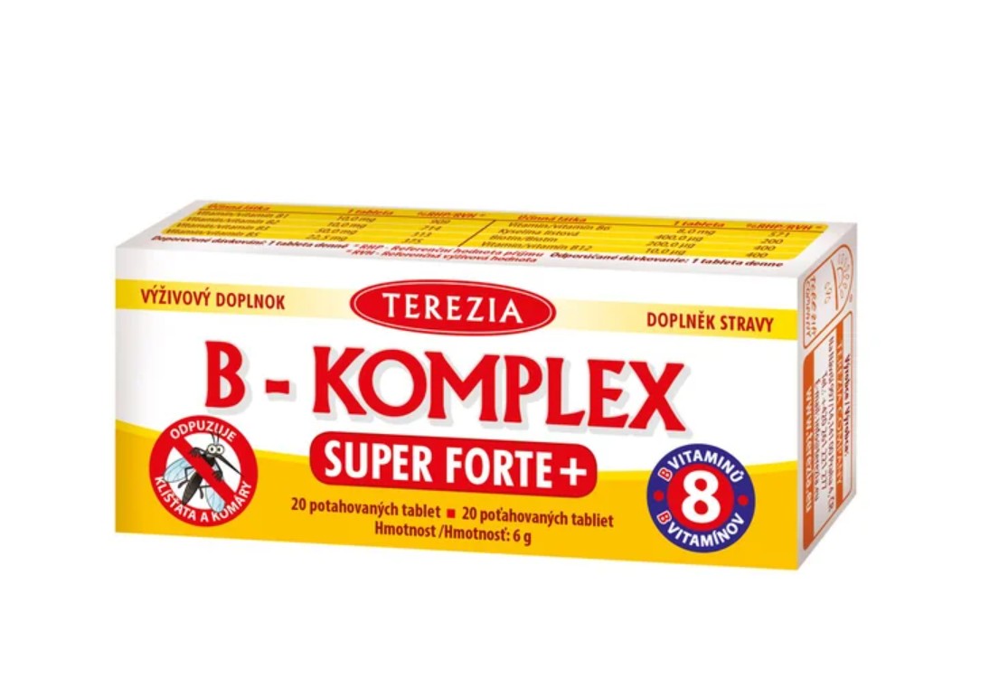 Terezia B-Komplex Super Forte+ 20 tablet