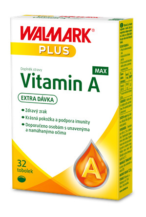 Zobrazit detail výrobku Walmark Vitamín A 32 tobolek + 2 měsíce na vrácení zboží