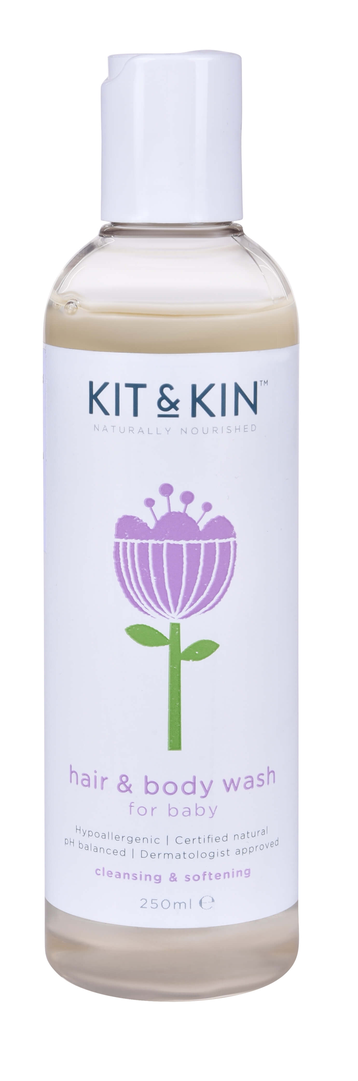 Zobrazit detail výrobku Kit & Kin Vlasový a tělový šampón 250 ml + 2 měsíce na vrácení zboží