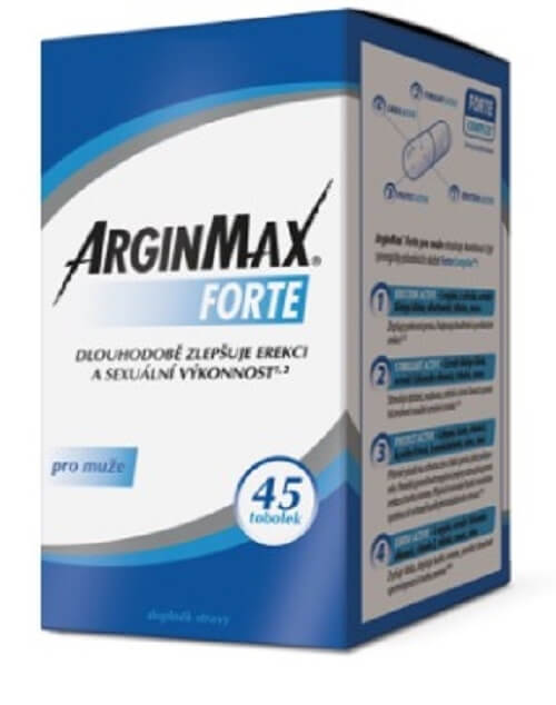 Zobrazit detail výrobku Simply You ArginMax Forte pro muže 45 tobolek + 2 měsíce na vrácení zboží