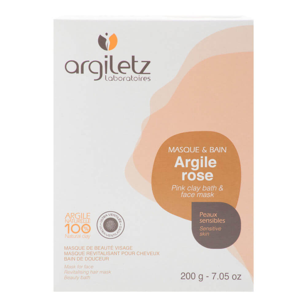 Zobrazit detail výrobku Argiletz Jíl růžový ultra ventilovaný maska & koupel 200 g