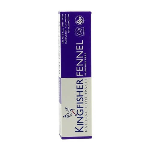 Zobrazit detail výrobku Kingfisher Kingfisher zubní pasta s fenyklem, bez fluoru 100 ml + 2 měsíce na vrácení zboží
