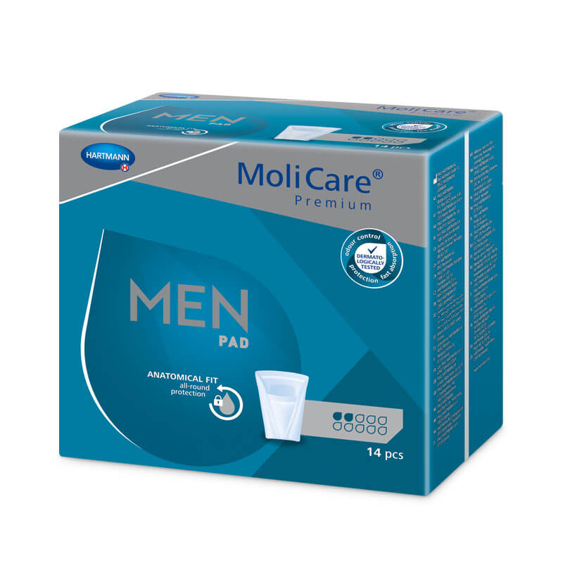 Zobrazit detail výrobku MoliCare MoliCare® Men 2 kapky savost 330 ml 14 ks