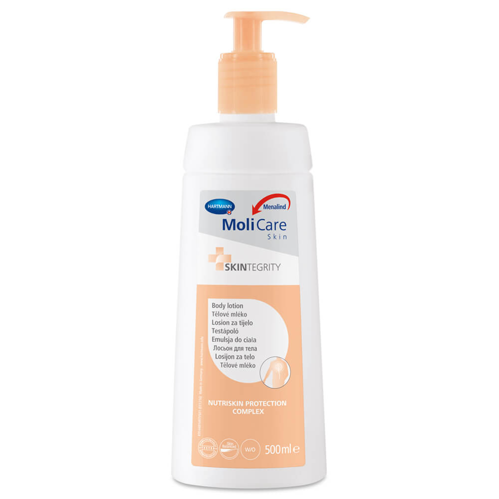 Zobrazit detail výrobku MoliCare MoliCare® Skin Tělové mléko 500 ml + 2 měsíce na vrácení zboží