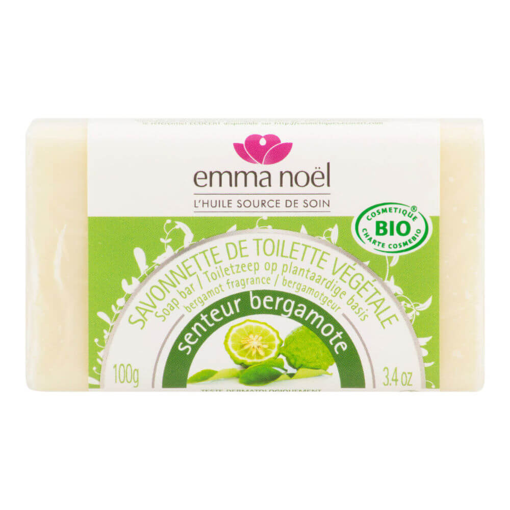 Zobrazit detail výrobku Emma Noël Mýdlo rostlinné bergamot 100 g BIO + 2 měsíce na vrácení zboží