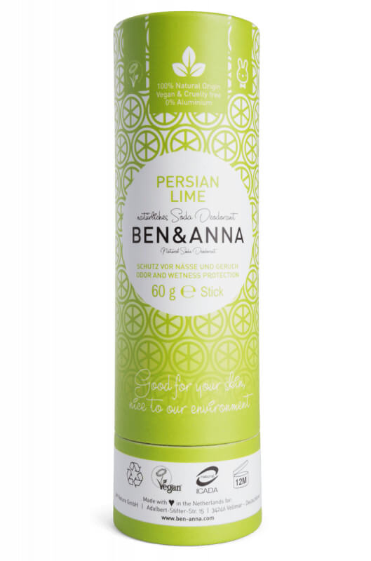 Zobrazit detail výrobku BEN & ANNA Tuhý deodorant Perská limetka BIO 60 g
