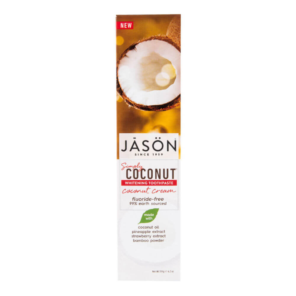Zobrazit detail výrobku JASON Zubní pasta simply coconut bělicí 119 g