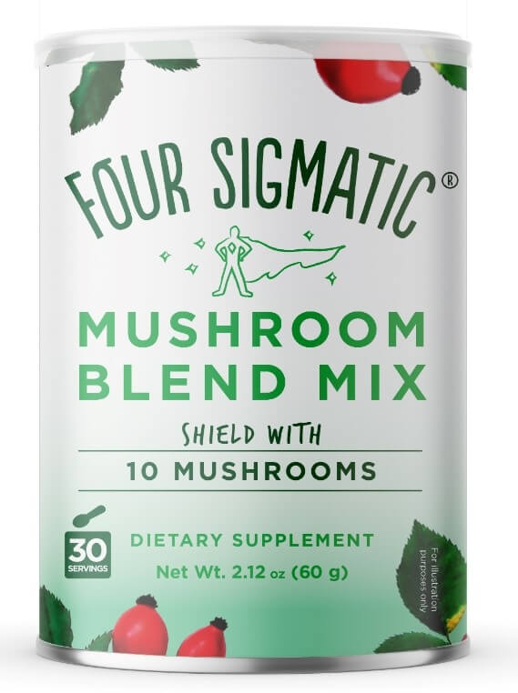 Zobrazit detail výrobku Four Sigmatic 10 Mushrooms + Rose Hips Mix 60 g + 2 měsíce na vrácení zboží