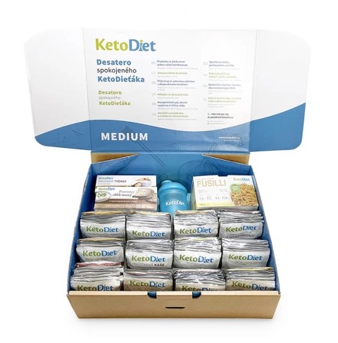 Zobrazit detail výrobku KetoDiet 3 týdenní balíček MEDIUM 1. krok (105 porcí)