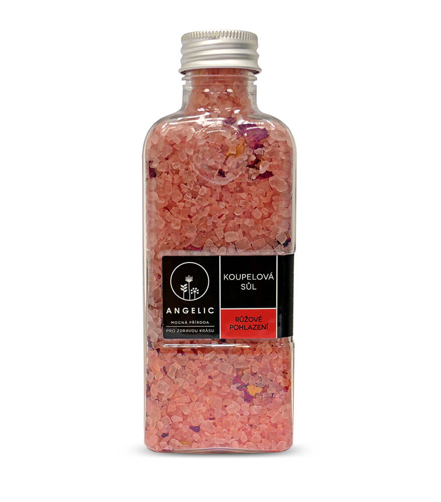 Zobrazit detail výrobku Angelic Angelic Koupelová sůl Růžové pohlazení 260 g