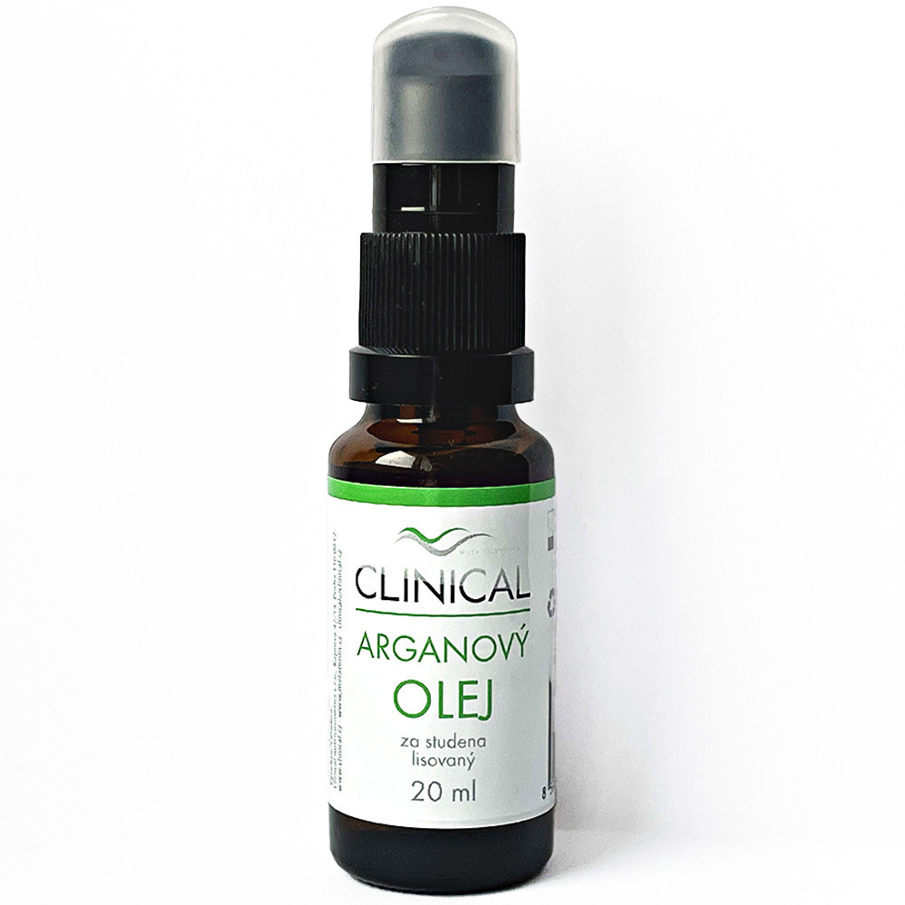 Clinical Arganový olej lisovaný za studena 20 ml