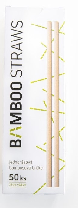 Zobrazit detail výrobku Bamboo Europe Bambusové brčko 6 mm x 23 mm box 50 ks + 2 měsíce na vrácení zboží