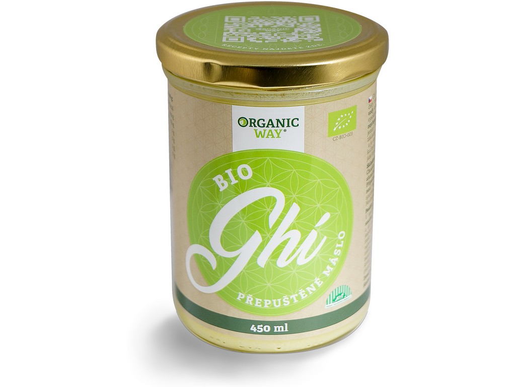 Zobrazit detail výrobku Organic way Bio Ghí 450ml + 2 měsíce na vrácení zboží
