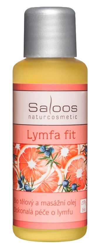 Saloos Bio tělový a masážní olej Lymfa-fit 50 ml + 2 mesiace na vrátenie tovaru