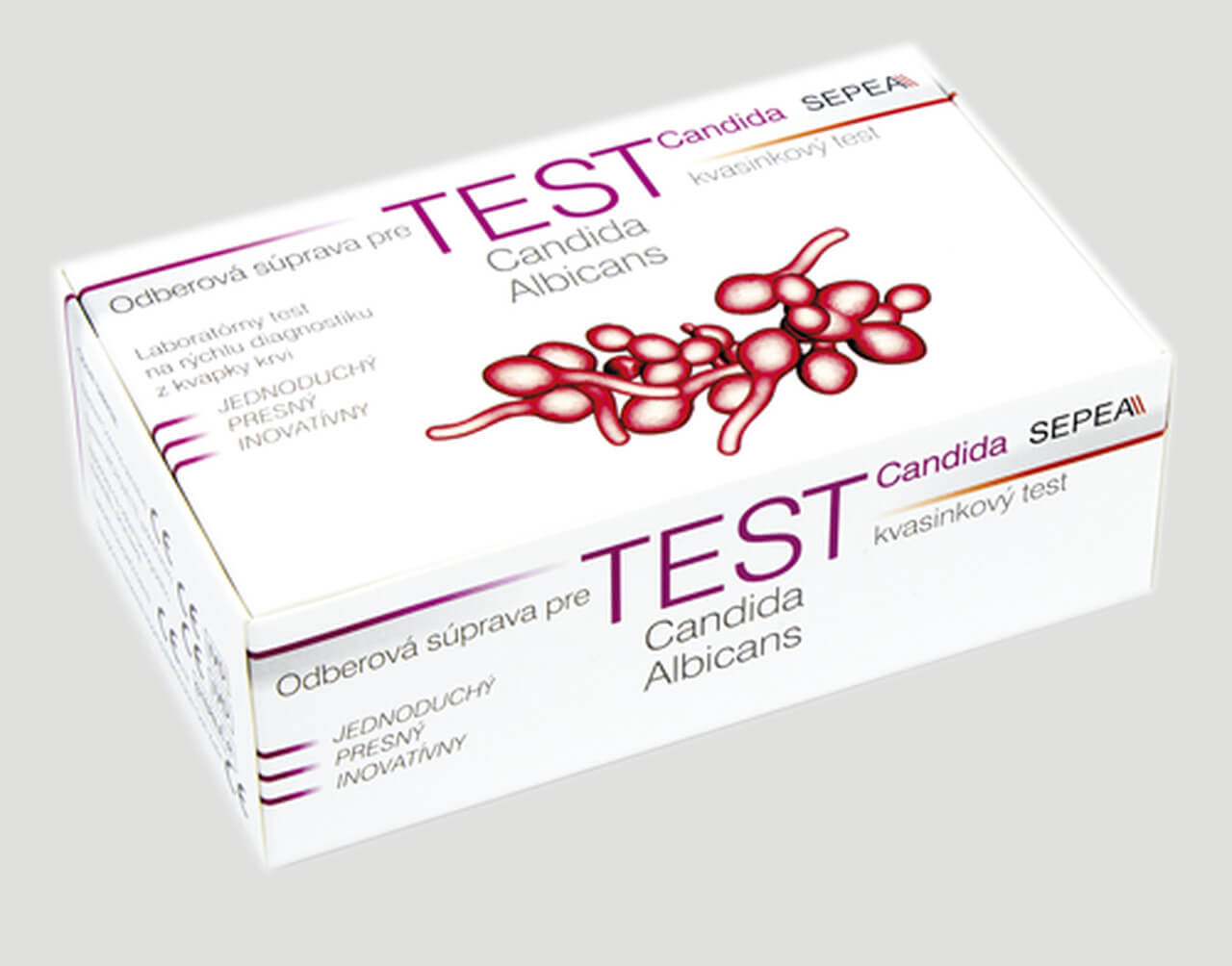 Zobrazit detail výrobku Sepea Candida albicans screen test IgA/IgG + 2 měsíce na vrácení zboží