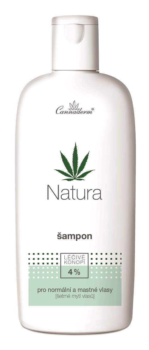 Cannaderm Cannaderm Natura šampon na normální a mastné vlasy 200 ml