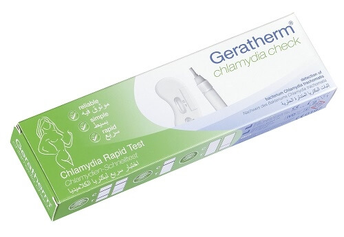 Zobrazit detail výrobku Geratherm Chlamydia check-test bakt.Chlamydia + 2 měsíce na vrácení zboží