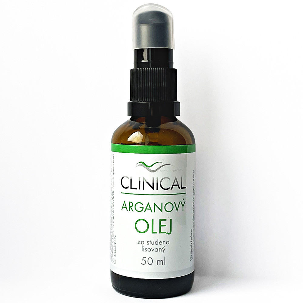 Clinical Arganový olej lisovaný za studena 50 ml