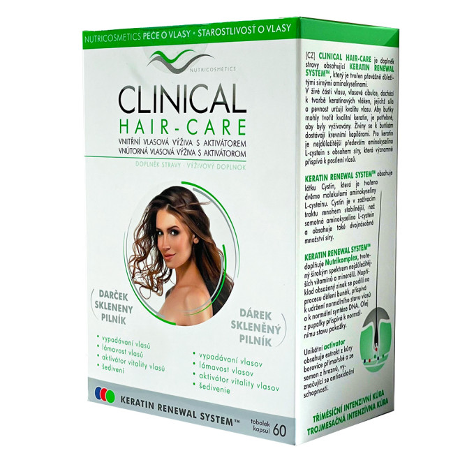 Clinical Hair-Care 60 kapsúl + sklenený pilník