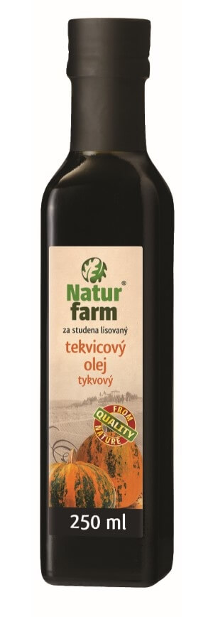 Zobrazit detail výrobku Natur farm Dýňový olej 0,25 l + 2 měsíce na vrácení zboží