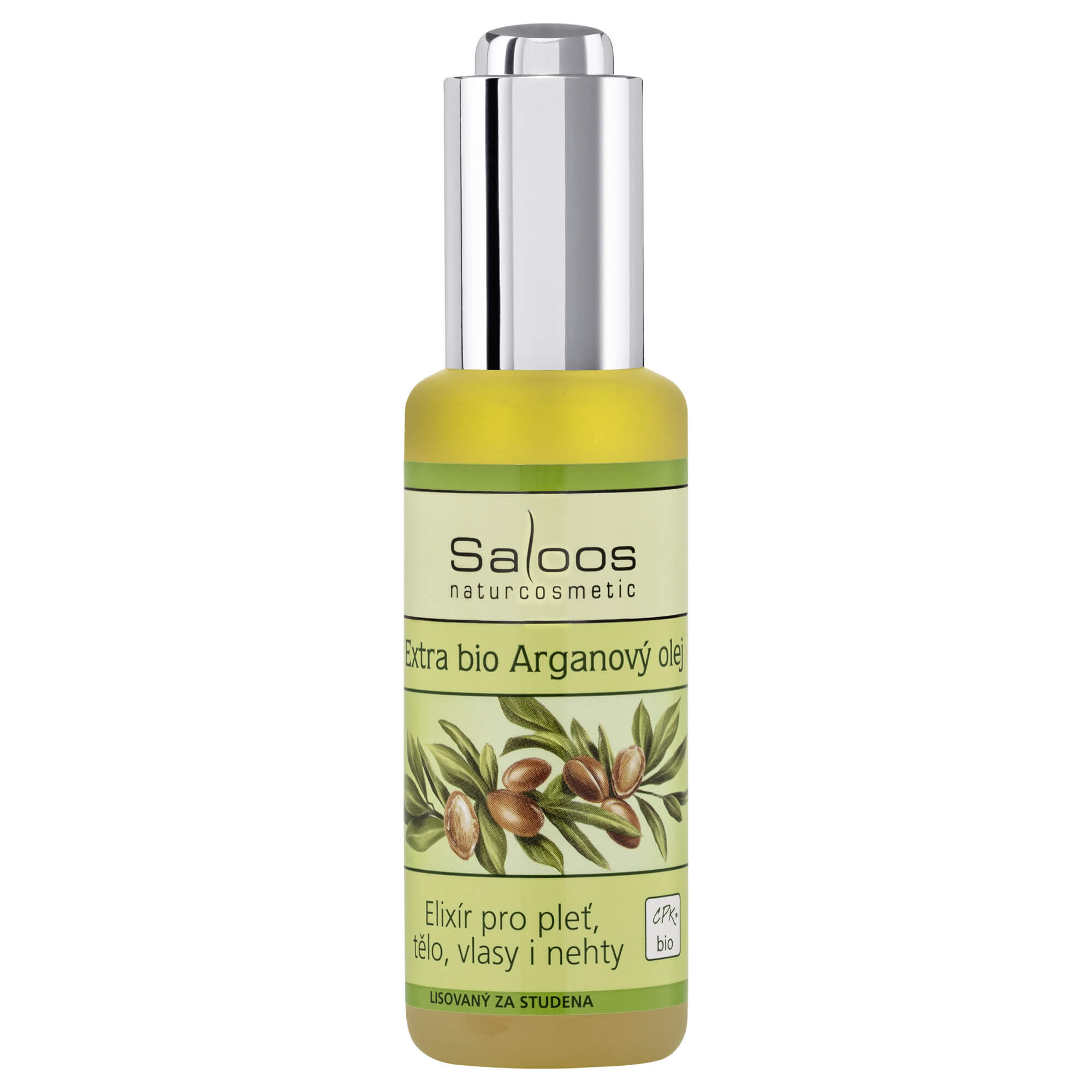 Saloos Cold Pressed Oils Extra Bio Argan bio arganový olej s omladzujúcim účinkom 50 ml