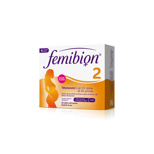 Zobrazit detail výrobku FEMIBION Femibion 2 Těhotenství 28 tablet + 28 tobolek