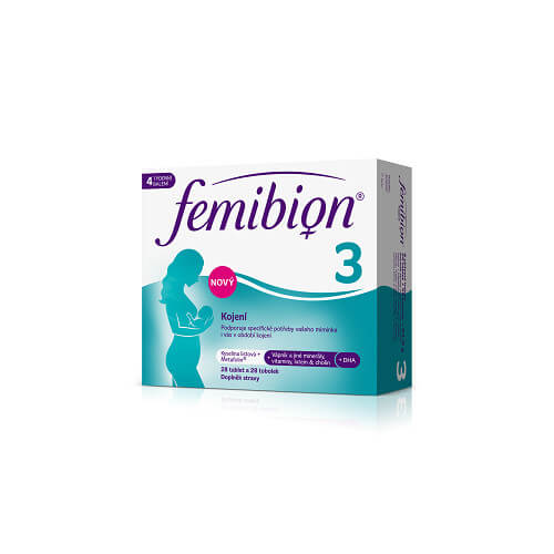Zobrazit detail výrobku FEMIBION Femibion 3 Kojení 28 tablet + 28 tobolek