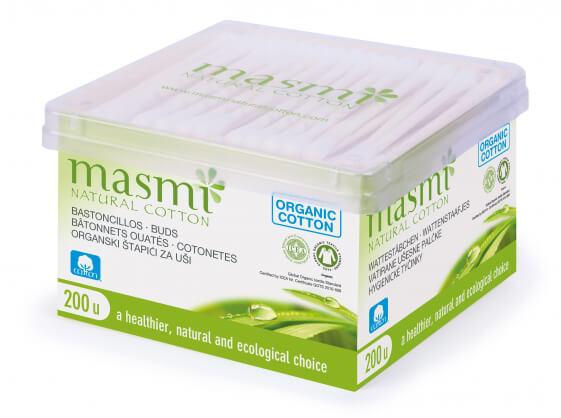 Zobrazit detail výrobku Masmi Hygienické tyčinky z organické bavlny Masmi, 200 ks + 2 měsíce na vrácení zboží
