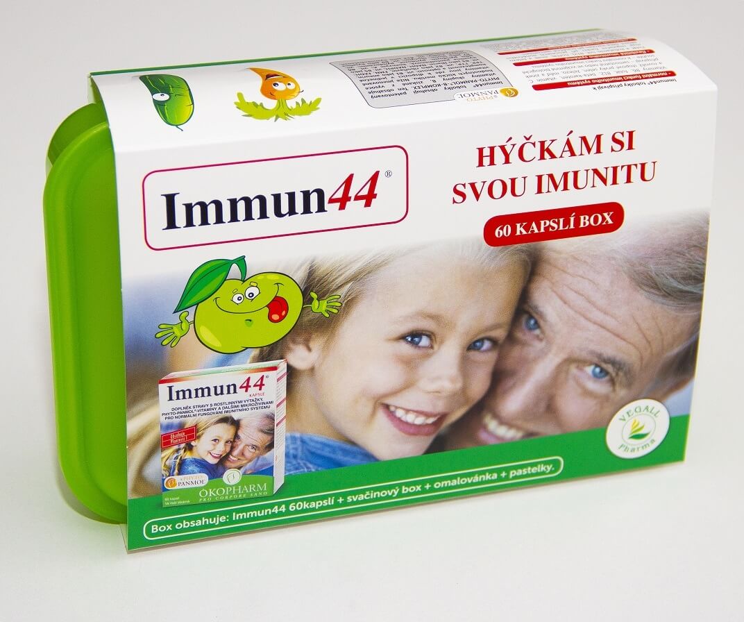 Zobrazit detail výrobku Vegall Pharma Immun44 BOX 60 kapslí + 2 měsíce na vrácení zboží