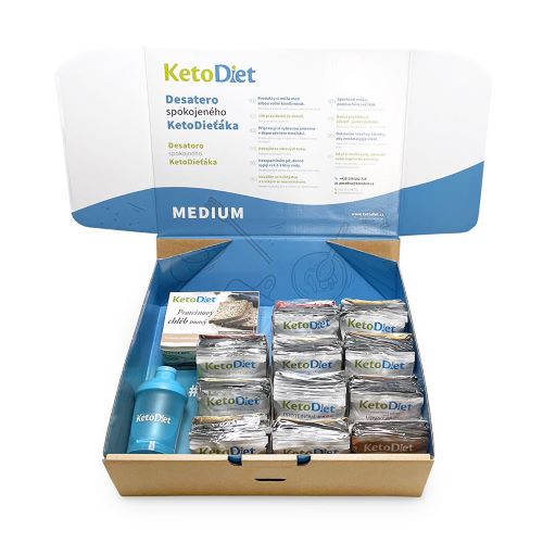Zobrazit detail výrobku KetoDiet 3 týdenní balíček MEDIUM 2. krok (84 porcí)