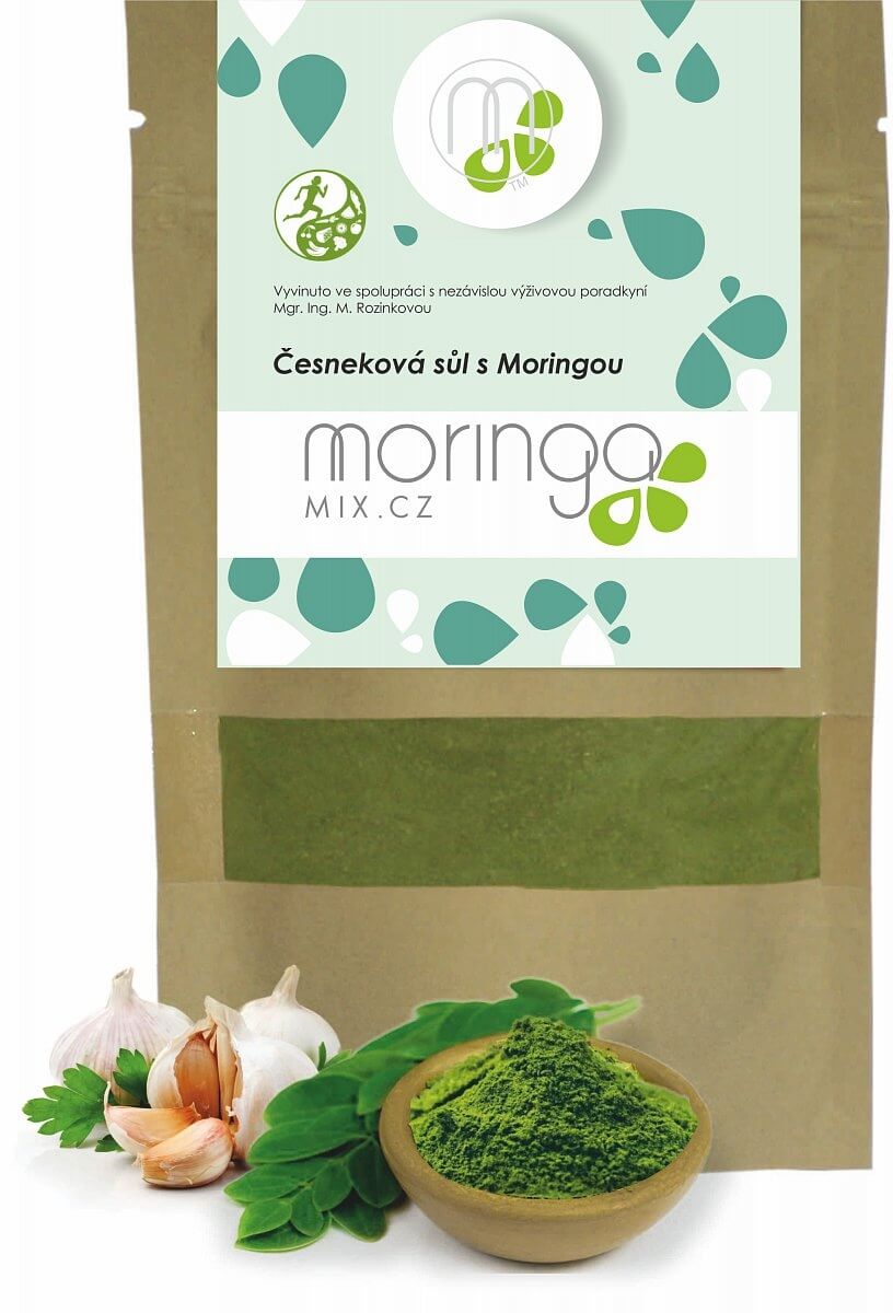 Moringa MIX Kořenící směs Česneková sůl 30 g
