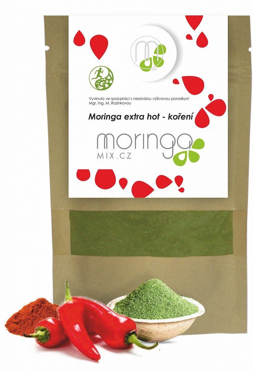 Moringa MIX Kořenící směs Moringa extra Hot 30 g