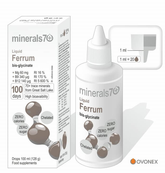 Zobrazit detail výrobku OVONEX Liquid Ferrum 100 ml + 2 měsíce na vrácení zboží