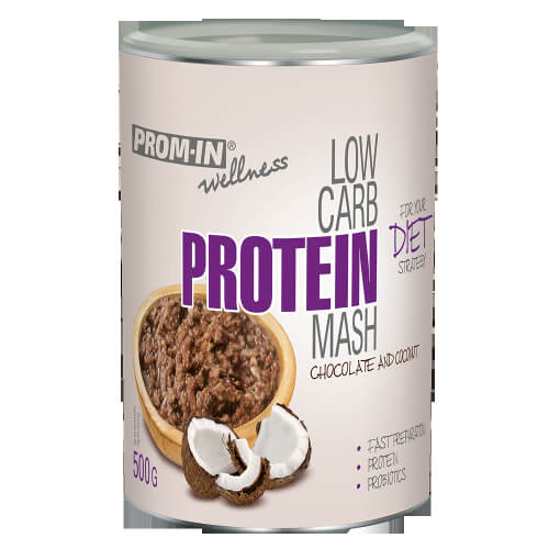 Zobrazit detail výrobku Prom-in Low carb protein mash 500 g Čokoláda/kokos + 2 měsíce na vrácení zboží