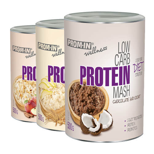Zobrazit detail výrobku Prom-in Low carb protein mash 500 g Hruška + 2 měsíce na vrácení zboží