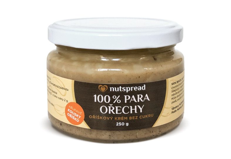 Zobrazit detail výrobku Nutspread 100% máslo z para ořechů 250 g  + 2 měsíce na vrácení zboží